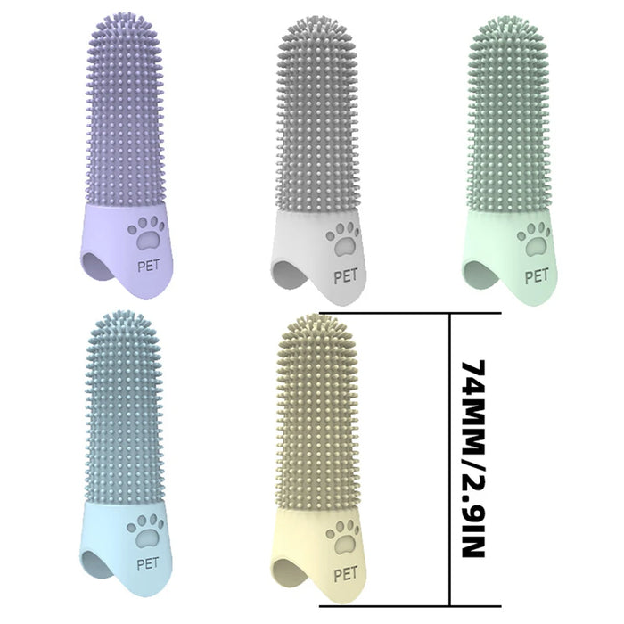 Silicone Finger Toothbrush for Pets