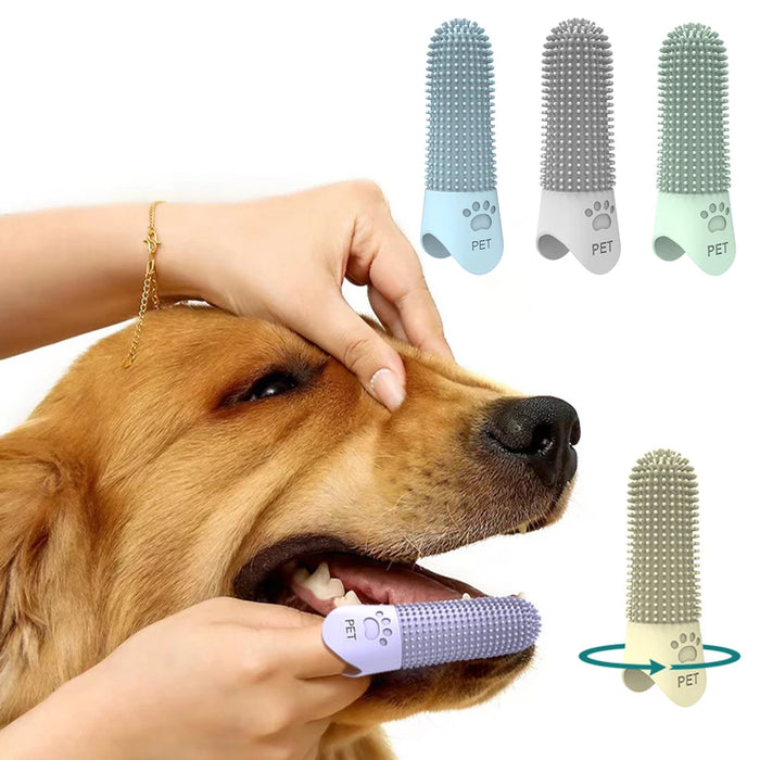 Silicone Finger Toothbrush for Pets